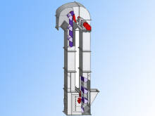 斗式提升機構成部分